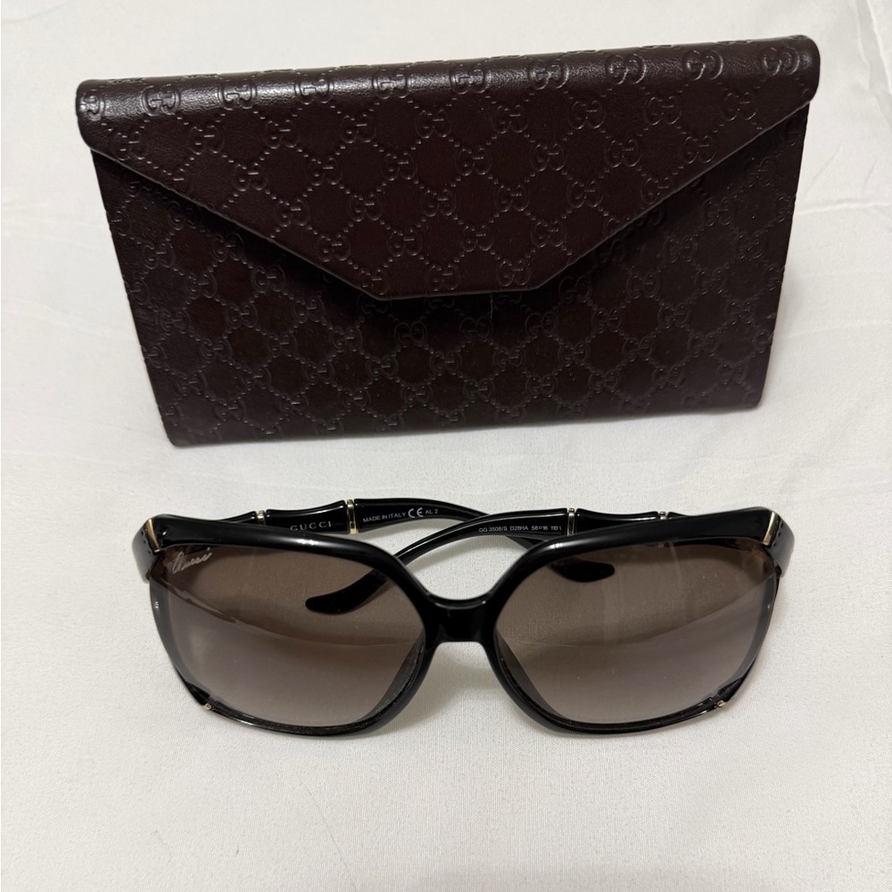 Gucci Women's Black Sunglasses